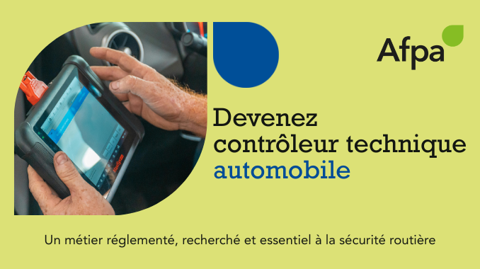 Automobile : devenez contrôleur technique de véhicules légers avec l'Afpa