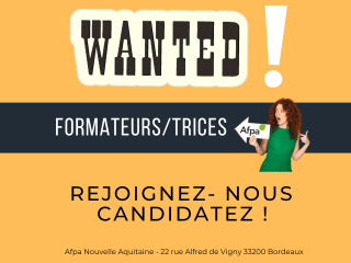 WANTED ! Formateur/Formatrice de Talent !