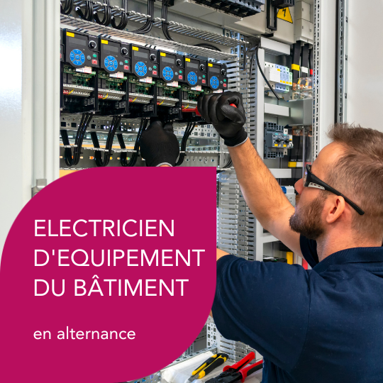 Electricien d'Equipement du Bâtiment en alternance à Chartres