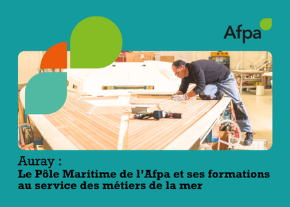 Auray : le Pôle Maritime de l’Afpa, des formations au service des métiers de la mer