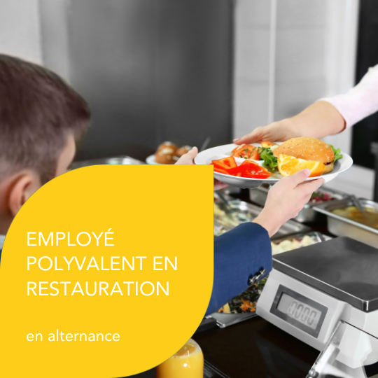 Employé polyvalent en restauration en alternance à Olivet !