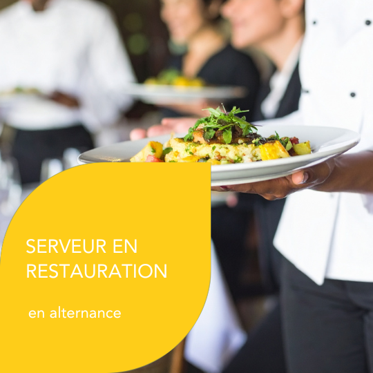 Serveur en restauration en alternance à Olivet !