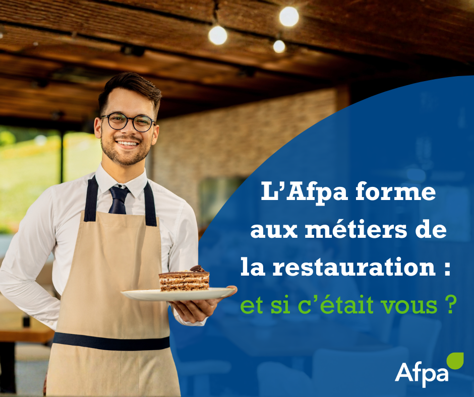 Formez-vous aux métiers de la restauration avec l'Afpa Nouvelle-Aquitaine