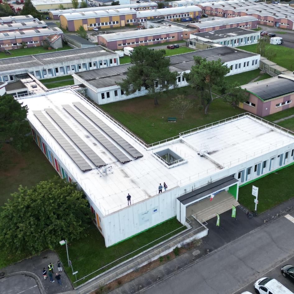 Une centrale photovoltaïque mise en service au centre Afpa de Saint‑Herblain 