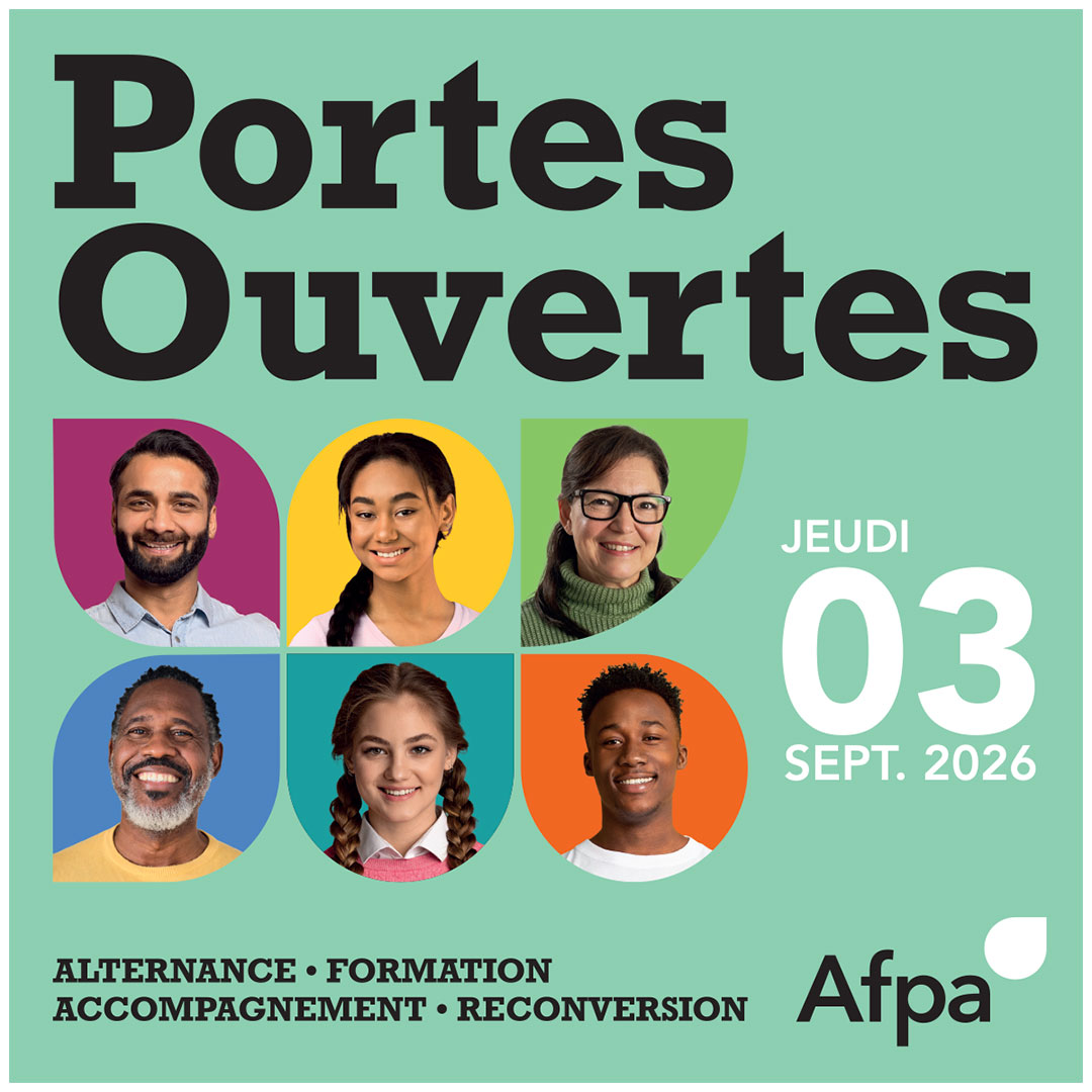 Construisez votre avenir avec l’Afpa - JPO Nouvelle-Aquitaine