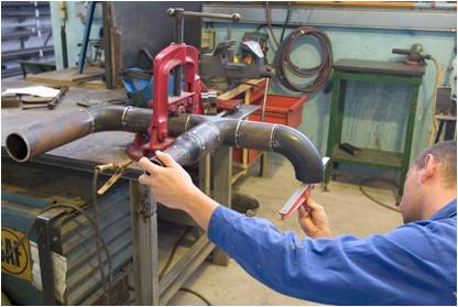 Djamel, stagiaire à Istres